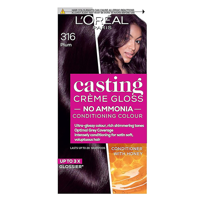 L'OrealCastingCrèmeGlossHairColor316Plum180ml L'Oreal Casting Crème Gloss Hair Color 316 Plum 180ml
