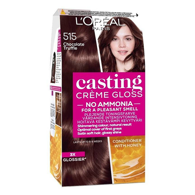 L'OrealCastingCrèmeGlossHairColor515ChocolateTruffle180ml L'Oreal Casting Crème Gloss Hair Color 515 Chocolate Truffle 180ml