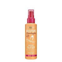 Spray  of  LOreal  Elvive  Dream  Long  Heat  Slayer  Spray  by  LOreal  Paris,  a  protective  spray  indicated  for  thermal  heat  protection.