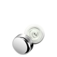 a soothing balm indicated for reducing puffiness and fine lines around the eyes.