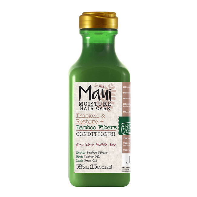 MauiMoistureBambooFibersThickenandRestoreConditioner385ml Maui Moisture Bamboo Fibers Thicken and Restore Conditioner 385ml