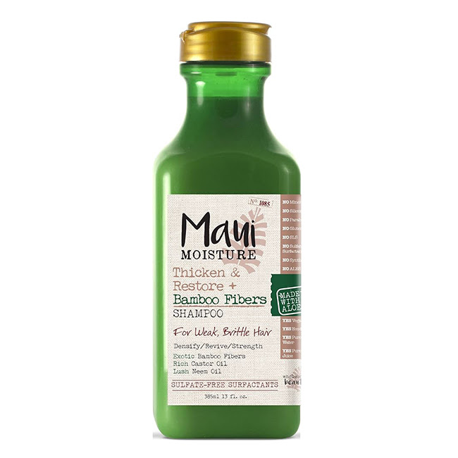 MauiMoistureBambooFibersThickenandRestoreShampoo385ml Maui Moisture Bamboo Fibers Thicken and Restore Shampoo 385ml