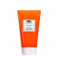 Bottle  of  Origins  Ginzing  Refreshing  Scrub  Cleanser  by  Origins,  an  exfoliating  cleanser  indicated  for  refining  skin  texture  and  luminosity.