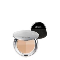 Compact  of  Sensai  Cellular  Performance  Pressed  Powder  by  Sensai,  a  powder  indicated  for  setting  makeup  and  absorbing  sebum.