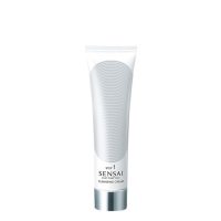 Product  container  of  Sensai  Silky  Purifying  Cleansing  Cream  by  Sensai,  a  soft  cream  indicated  for  removing  makeup  and  sebum.