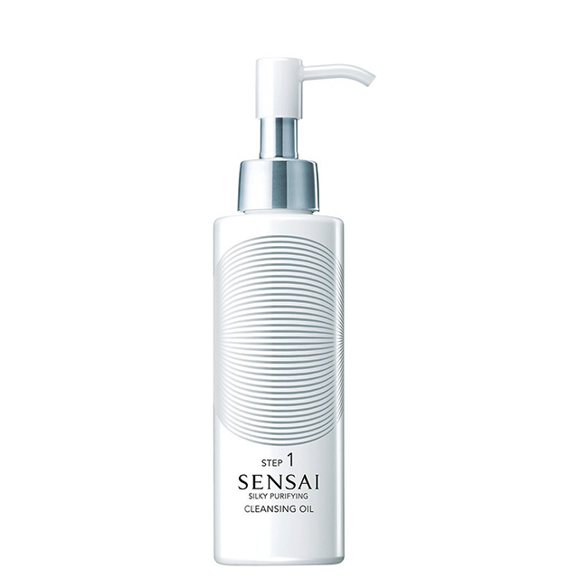 SensaiSilkyPurifyingCleansingOil150ml Bottle of Sensai Silky Purifying Cleansing Oil by Sensai, an oil indicated for removing makeup and restoring smoothness.