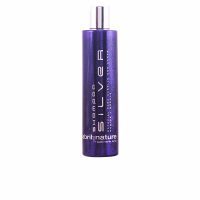 Bottle  of  Abril  Et  Nature  Silver  Shampoo  by  Abril  Et  Nature,  a  creamy  shampoo  indicated  for  neutralizing  yellow  tones  in  gray  hair.