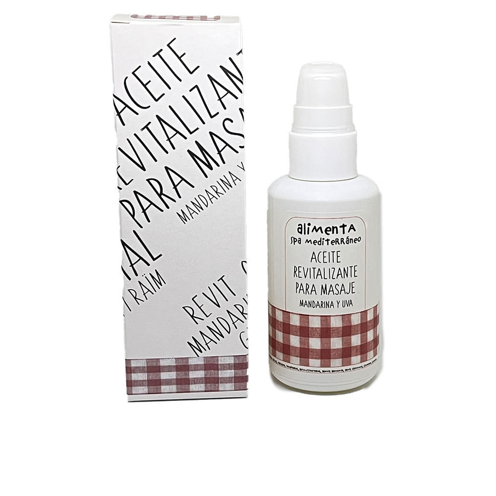 AlimentaSpaMediterráneoRevitalizingOilTangerineAndGrape100ml Alimenta Spa Mediterráneo Revitalizing Oil Tangerine And Grape 100ml