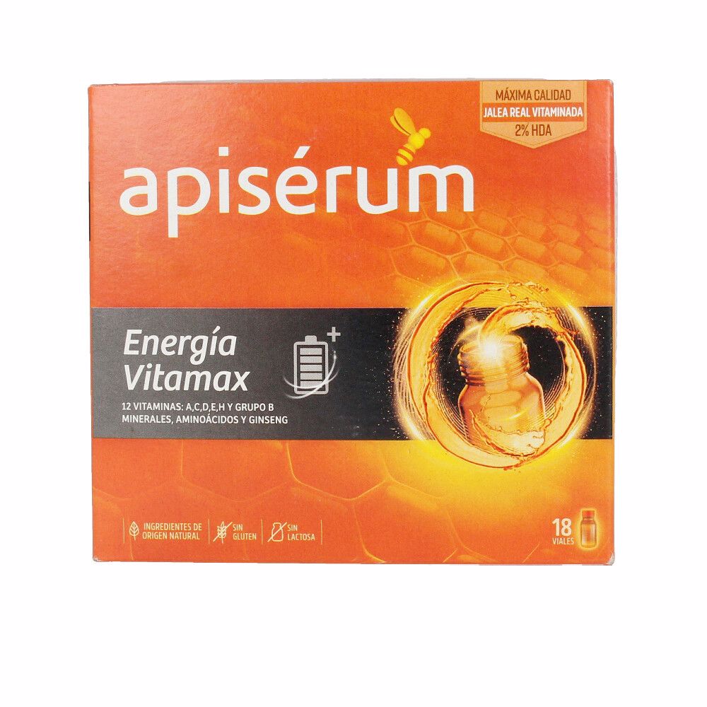 ApisérumEnergíaVitamaxAmpoulesx18 Apisérum Energía Vitamax Ampoules x18