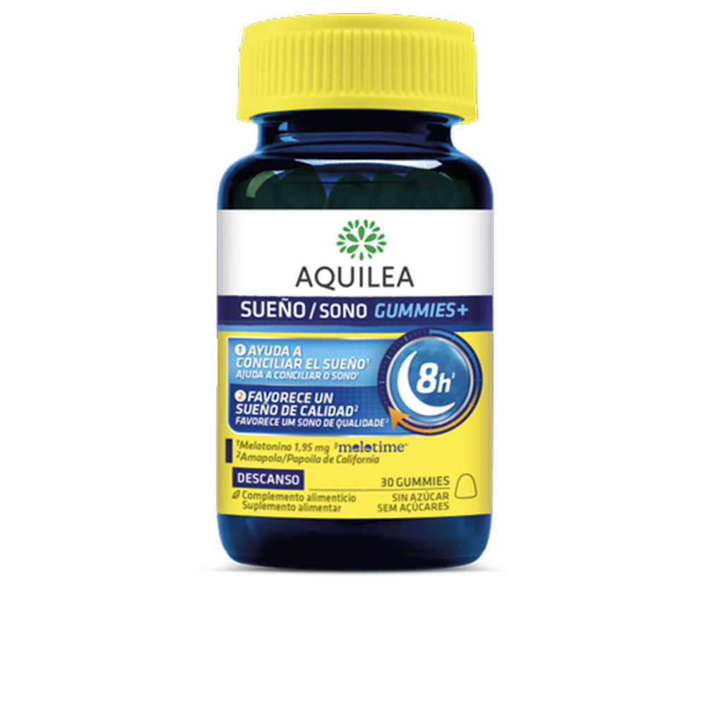 AquileaSleepGummiesWithoutSugarBlueberriesx30 Aquilea Sleep Gummies Sin Azúcar Arándanos x30 - Image 1