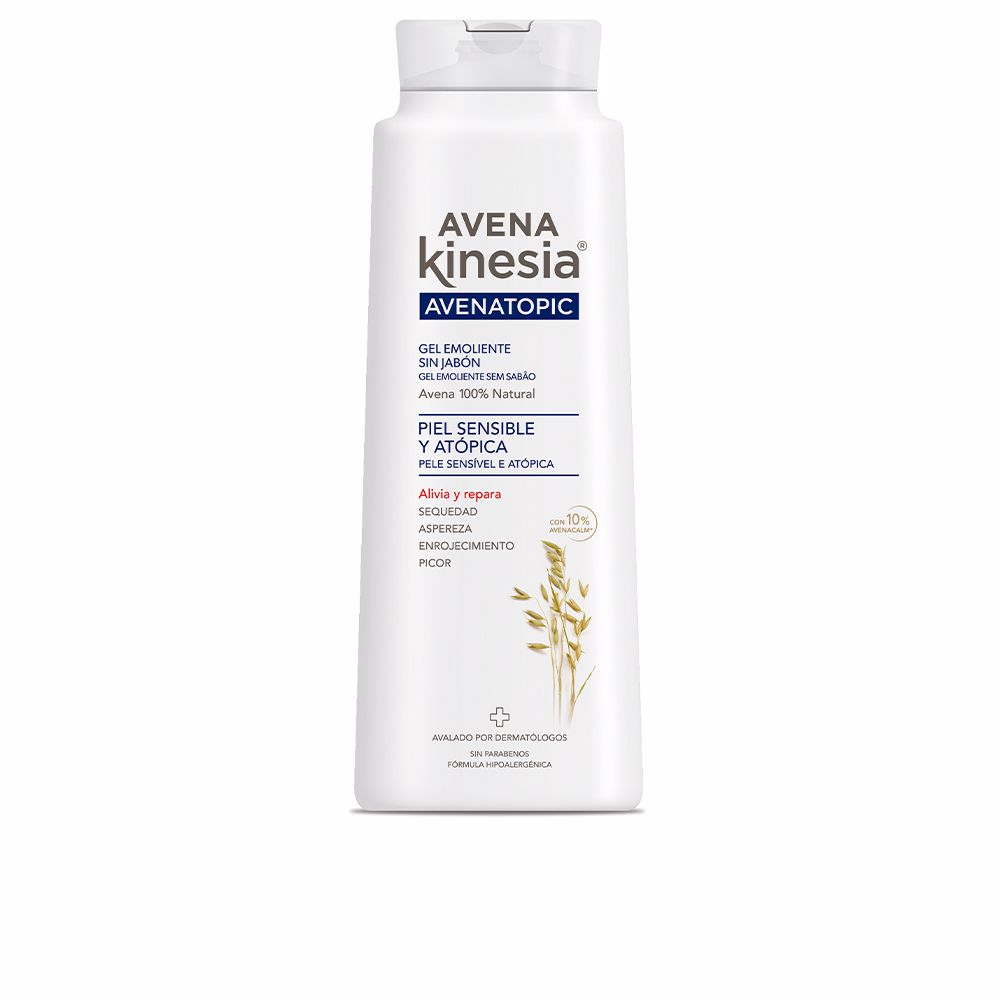 AvenaKinesiaAvenatopicSoap-FreeEmollientGel600ml Avena Kinesia Avenatopic Soap-Free Emollient Gel 600ml