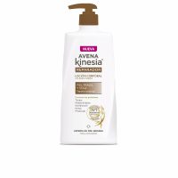 Bottle  of  Avena  Kinesia  Repairing  Body  Lotion  by  Avena  Kinesia,  a  lotion  indicated  for  nourishing  and  calming  fragile  dry  skin.