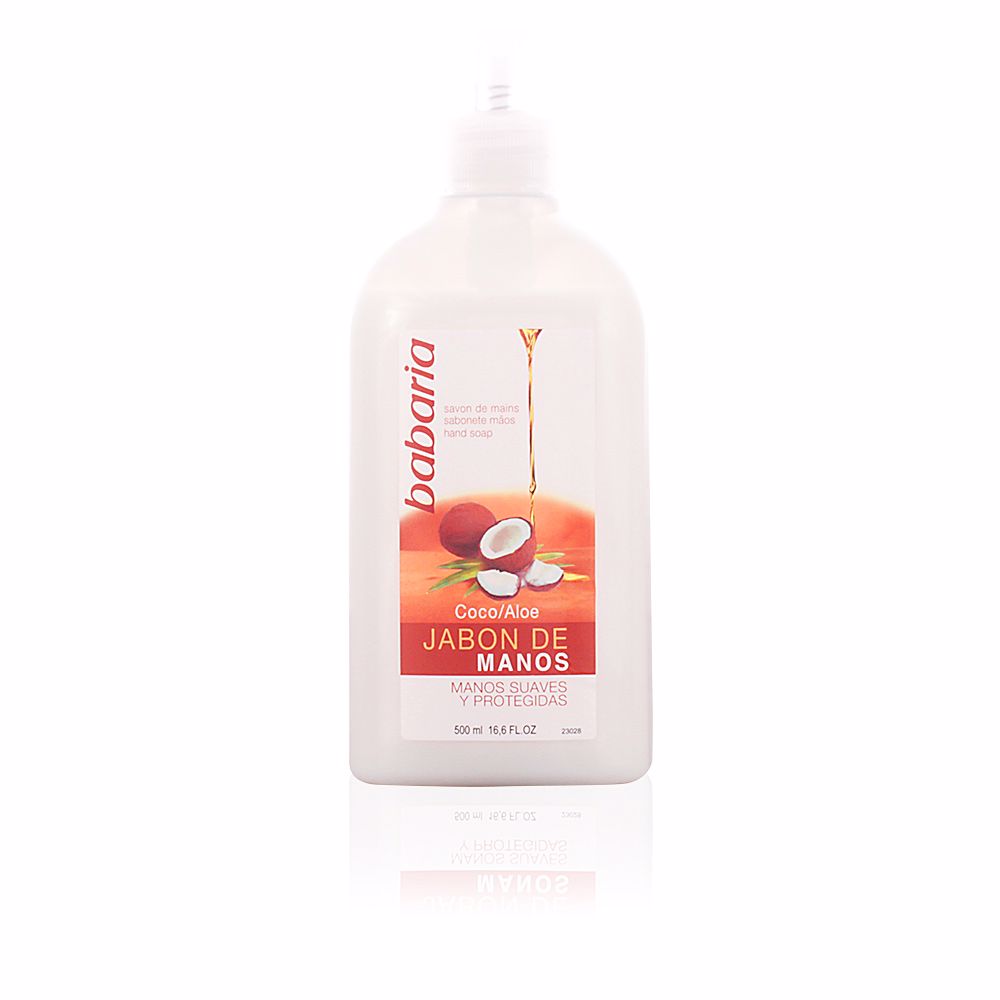 BabariaAloeVera&CoconutLiquidHandSoap500ml Babaria Aloe Vera & Coconut Liquid Hand Soap 500ml