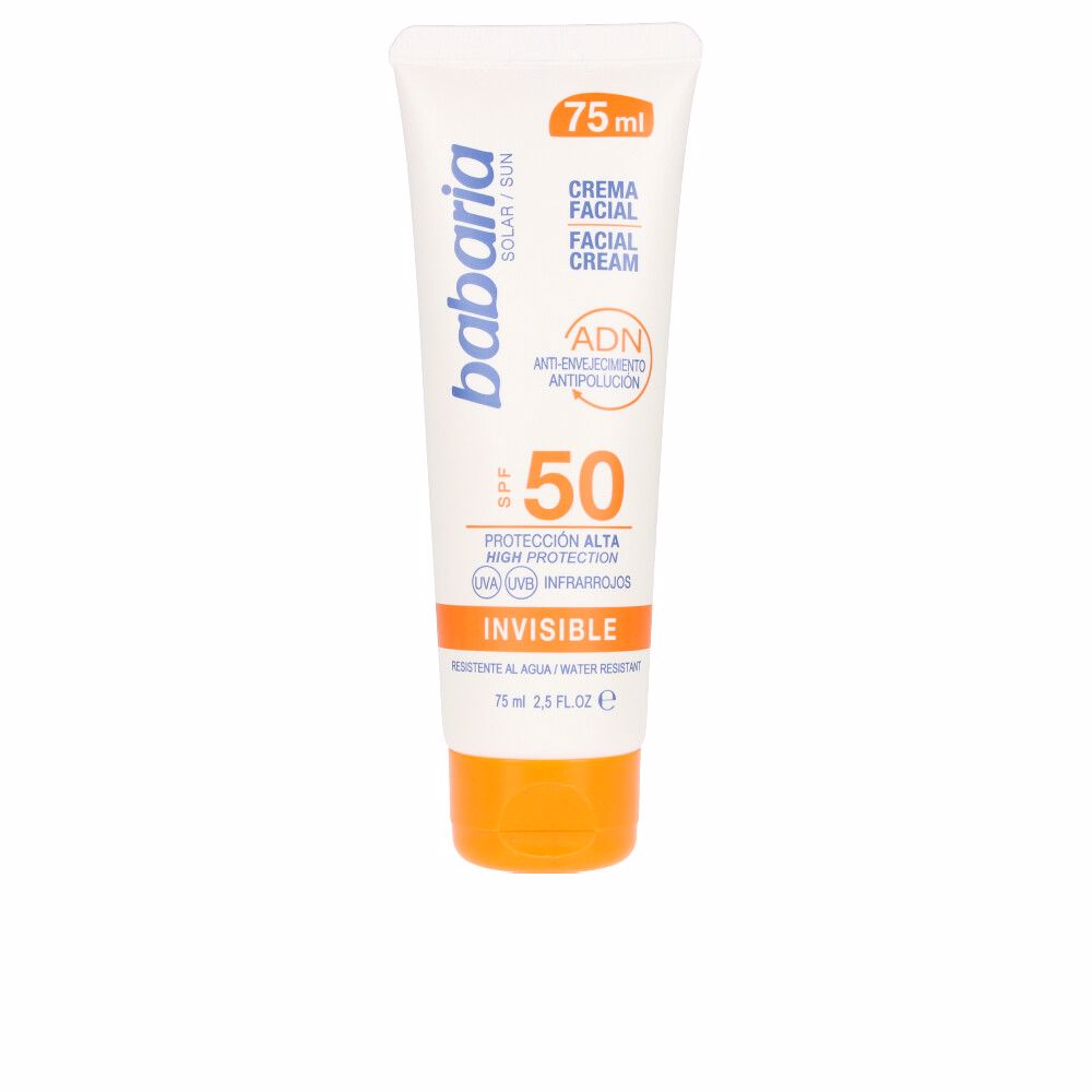 BabariaSunADNInvisibleFacialCreamSPF5075ml Babaria Sun ADN Invisible Facial Cream SPF50 75ml