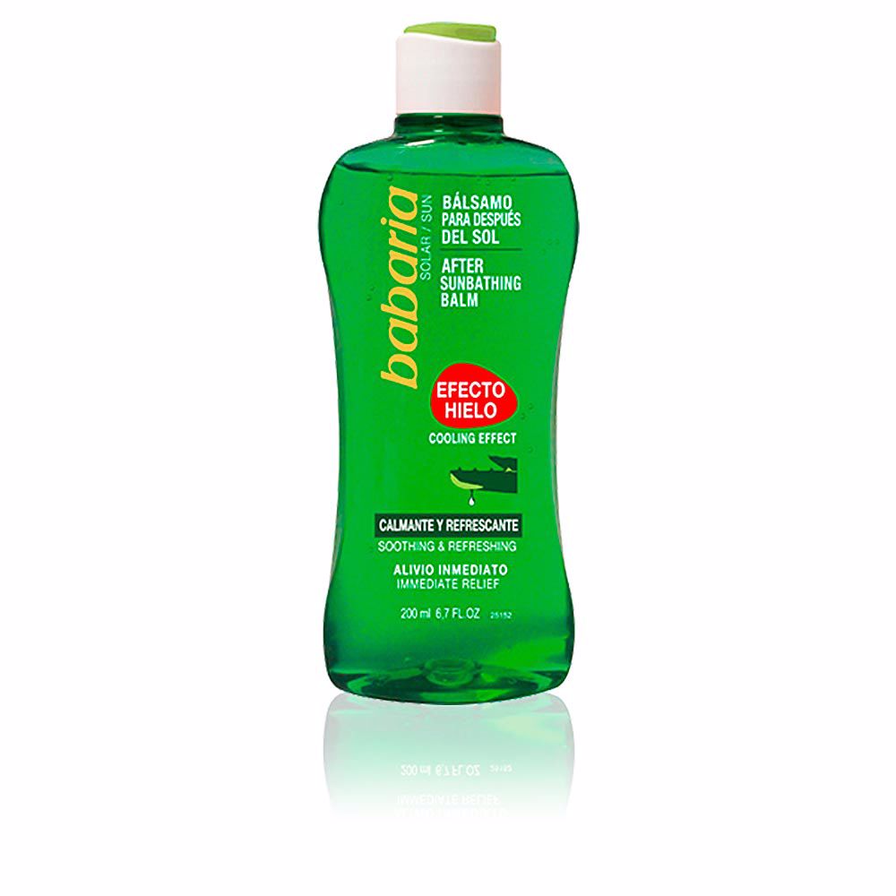 BabariaSunAloeVeraAfterSunGelIceEffect200ml Babaria Sun Aloe Vera After Sun Gel Ice Effect 200ml - 画像 (1)