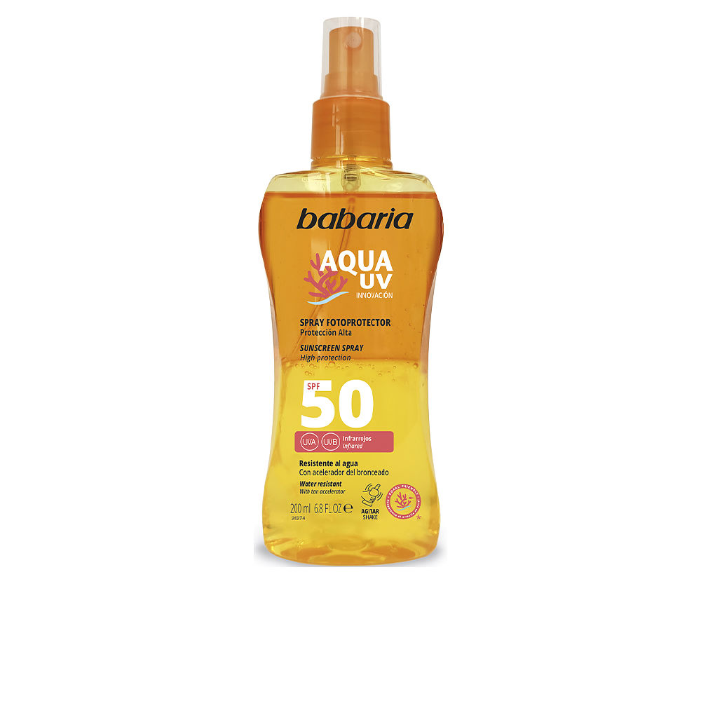 BabariaSunAquaUVSPF50Bi-Phase200ml Babaria Sun Aqua UV SPF50 Bi-Phase 200ml