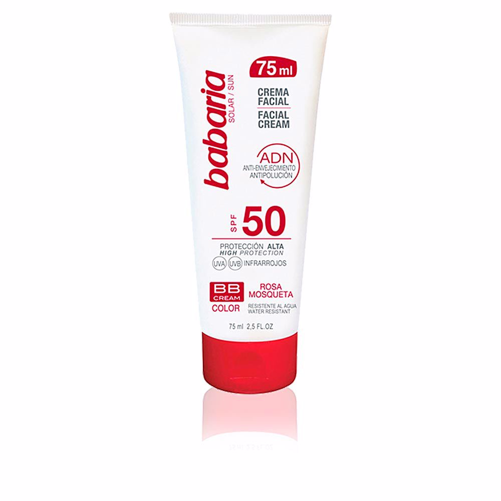 BabariaSunColorFacialCreamSPF5075ml Babaria Sun Color Facial Cream SPF50 75ml
