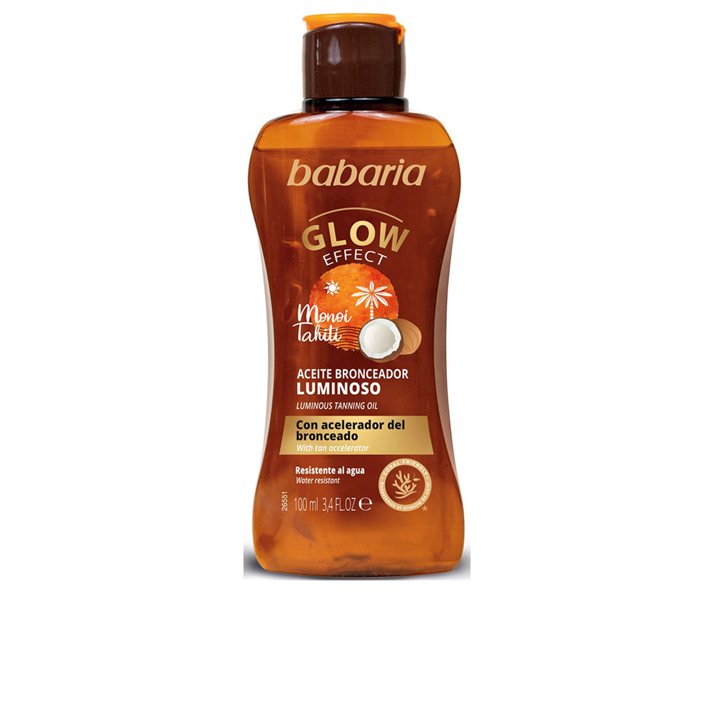 BabariaSunMonoiTahitiLuminousTanningOil100ml Babaria Sun Monoi Tahiti Luminous Tanning Oil 100ml