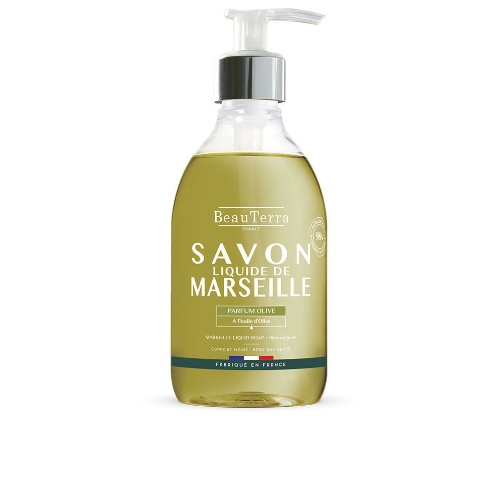 BeauterraMarseilleOliveSoap300ml Beauterra Marseille Olive Soap 300ml