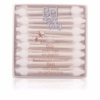 Box  of  Bel  Nature  Ecocert  Safety  Cotton  Swabs  by  Bel  Nature,  cotton  swabs  indicated  for  cleaning  delicate  baby  skin.