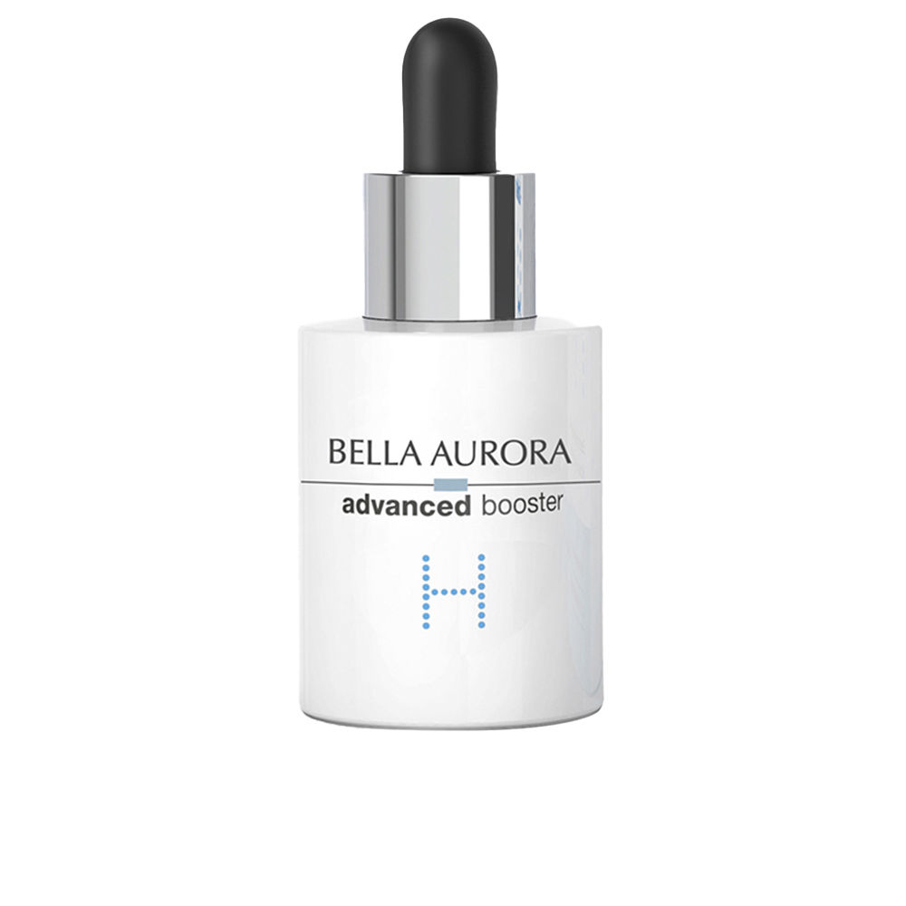 BellaAuroraAdvancedBoosterHyaluronicAcid30ml Bottle of Bella Aurora Advanced Booster Hyaluronic Acid by Bella Aurora, a serum indicated for intense skin hydration.