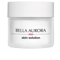 Jar  of  Bella  Aurora  Skin  Solution  Anti-Wrinkle  &  Firming  Day  Cream  by  Bella  Aurora,  a  cream  indicated  for  skin  elasticity.