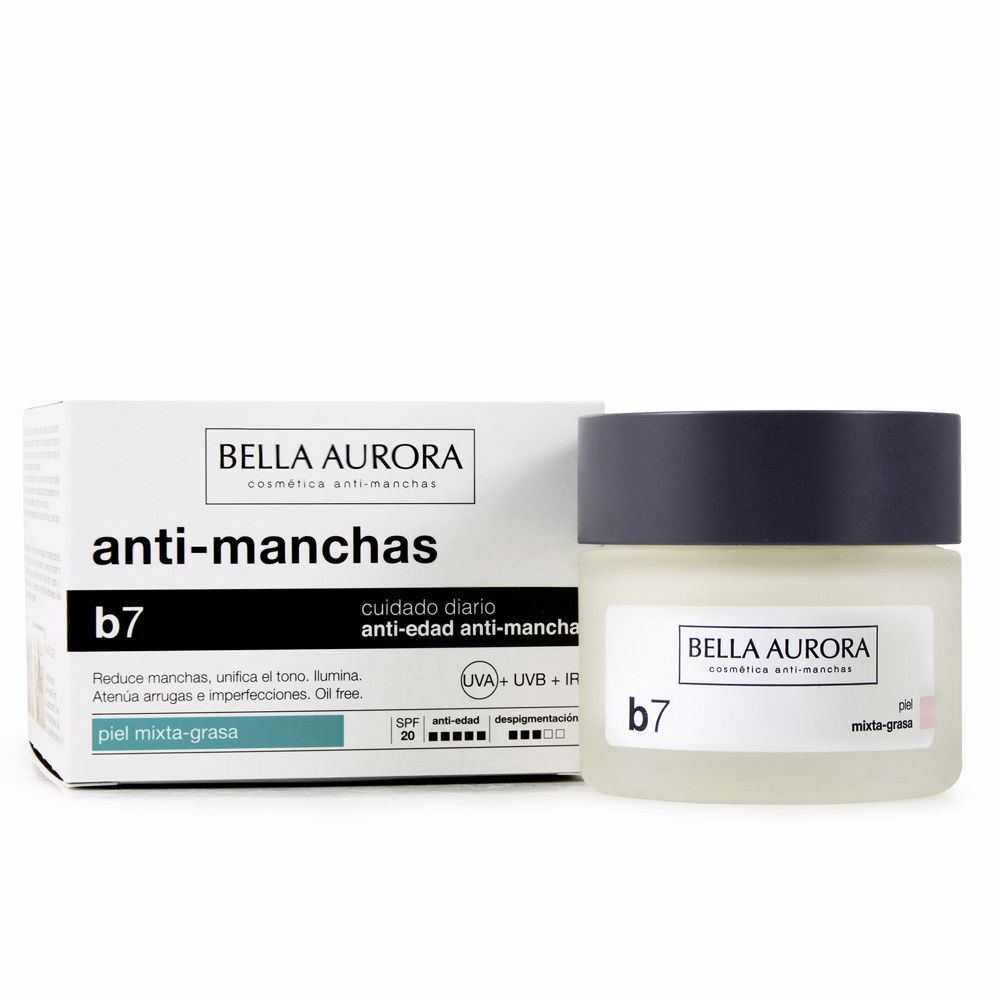 BellaAuroraB7Anti-SpotLighteningRegeneratingCreamCombinationOilySkinSPF2050ml Bella Aurora B7 Anti-Dark Spot Regenerating Cream Pele Mista/Oleosa SPF20 50ml - Image 1