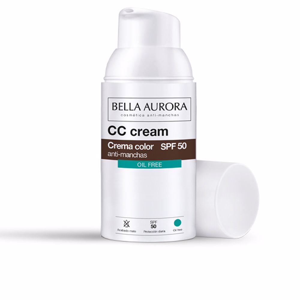BellaAuroraCCCreamAnti-DarkSpotsOilFreeSPF5030ml Bella Aurora CC Cream Anti-Dark Spots Oil Free SPF50 30ml