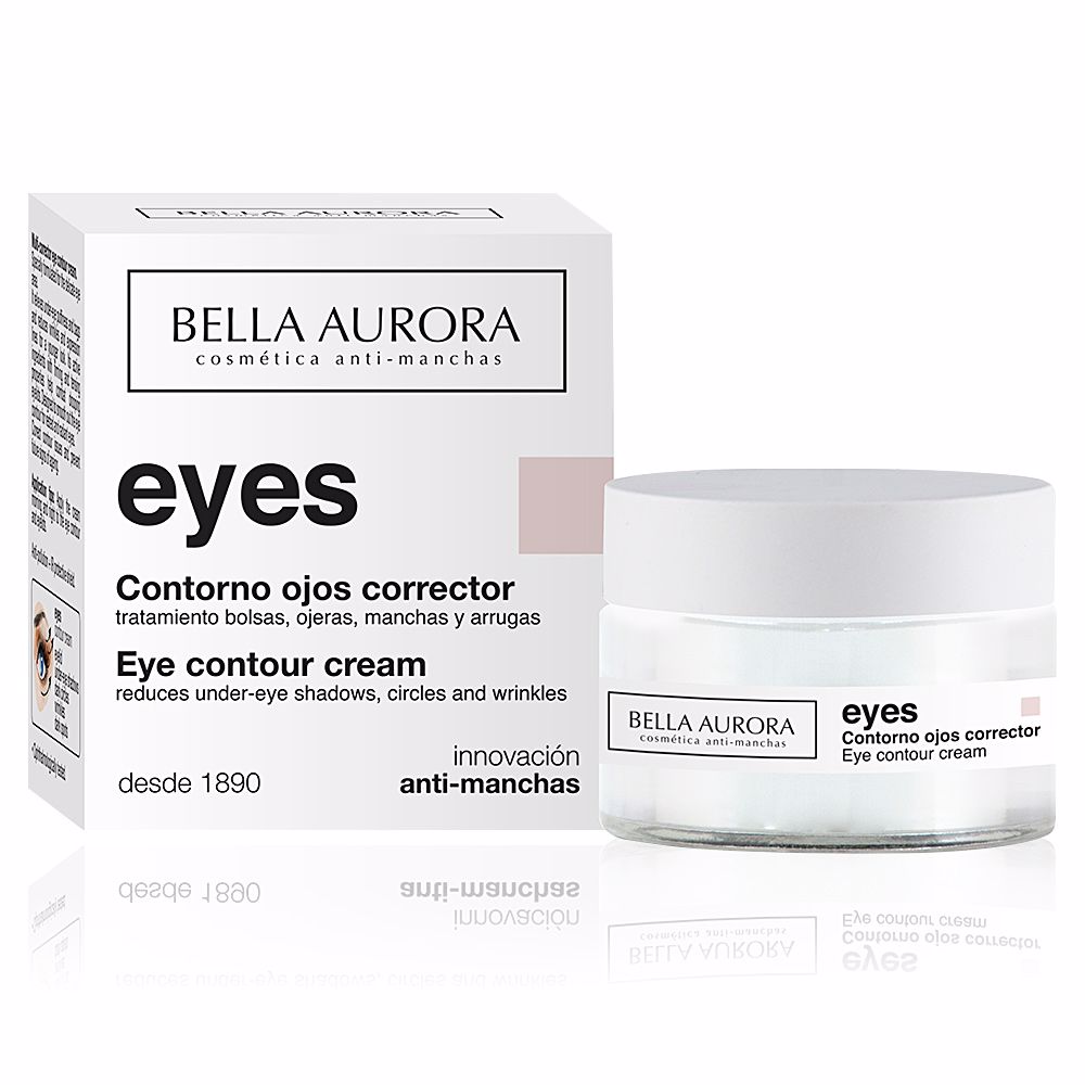 BellaAuroraEyesMulti-CorrectorEyeContour15ml Tube of Bella Aurora Anti-Dark Spots Multi-Corrector Eye Contour Cream by Bella Aurora, a cream for dark circles and bags.