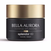 Jar  of  Bella  Aurora  Splendor  60  Fortifying  Night  Cream  by  Bella  Aurora,  a  rich  cream  for  lifting  and  reducing  deep  wrinkles.
