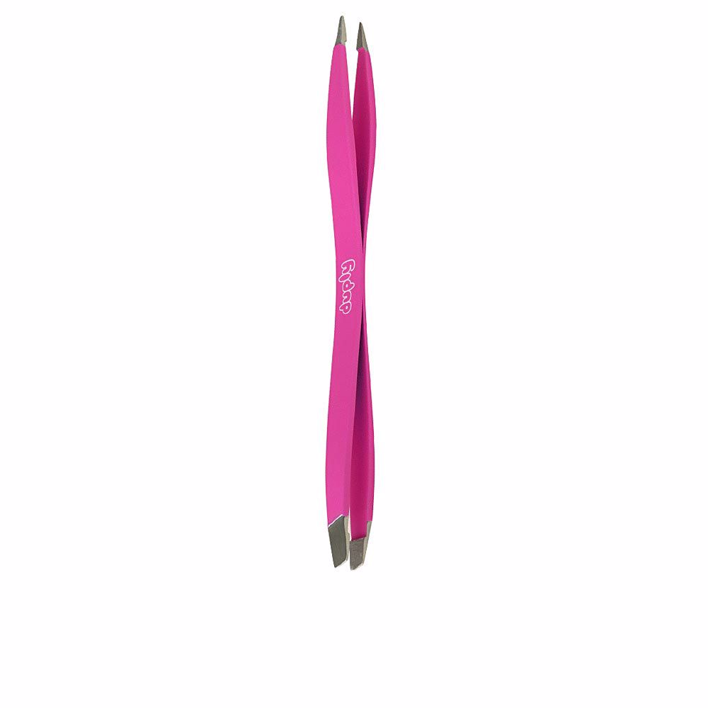 BeterDuplyDoubleFineandObliqueTweezersColorFuchsia Beter Duply ダブル ファイン&オブリーク ツイーザー カラー フューシャ - 画像 (1)