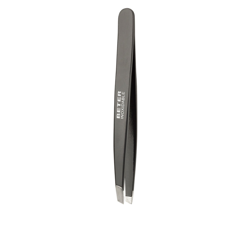BeterEnameledStainlessSteelTweezersWithObliqueTip Beter Pinzas de Acero Inoxidable Esmaltadas con Punta Oblicua - Image 1