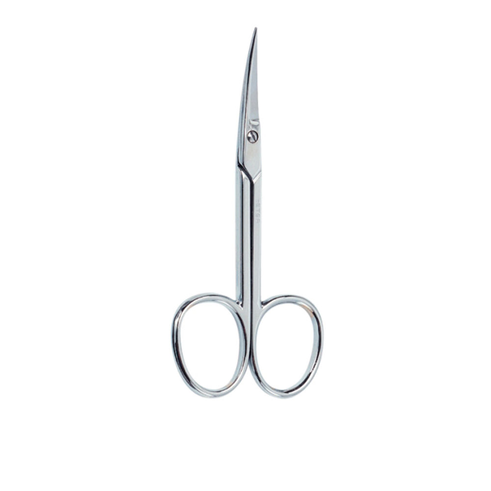 BeterManicureScissorsCurvedChromed Beter Tijeras de Manicura Curvas Cromadas - Image 1