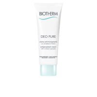 Tube  of  Biotherm  Deo  Pure  Antiperspirant  Cream  by  Biotherm,  a  cream  indicated  for  48  hour  perspiration  protection.