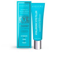 Tube  of  Biovène  Hyaluronic  Eye  Filler  Ultra-Plumping  Eye  Treatment  by  Biovène,  a  cream  for  plumping  the  eye  contour.