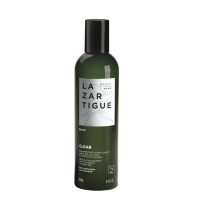 Bottle  of  Lazartigue  Clear  Step  2  Regulating  Anti-Dandruff  Shampoo  by  Lazartigue,  a  shampoo  indicated  for  persistent  dandruff.