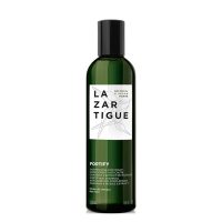 Bottle  of  Lazartigue  Fortify  Shampoo  by  Lazartigue,  a  shampoo  indicated  for  preventing  hair  loss  and  accelerating  hair  growth.