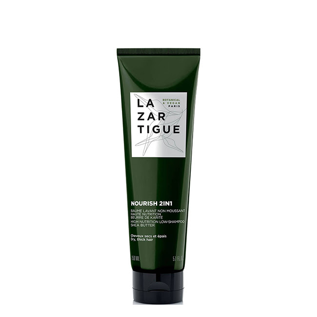 LazartigueNourish2-in-1CleansingBalm150ml Tube of Lazartigue Nourish 2-in-1 Cleansing Balm by Lazartigue, a balm indicated for cleansing dry, thick hair.