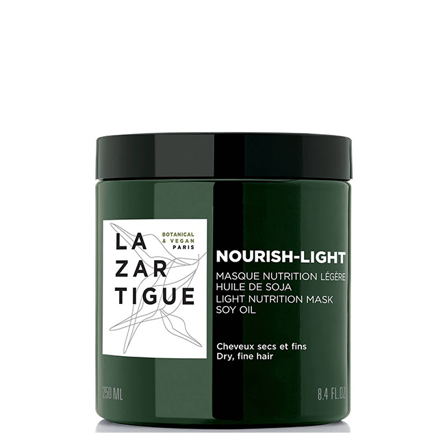LazartigueNourishLightMask250ml Jar of Lazartigue Nourish Light Mask by Lazartigue, a hair mask indicated for nourishing dry and fine hair.