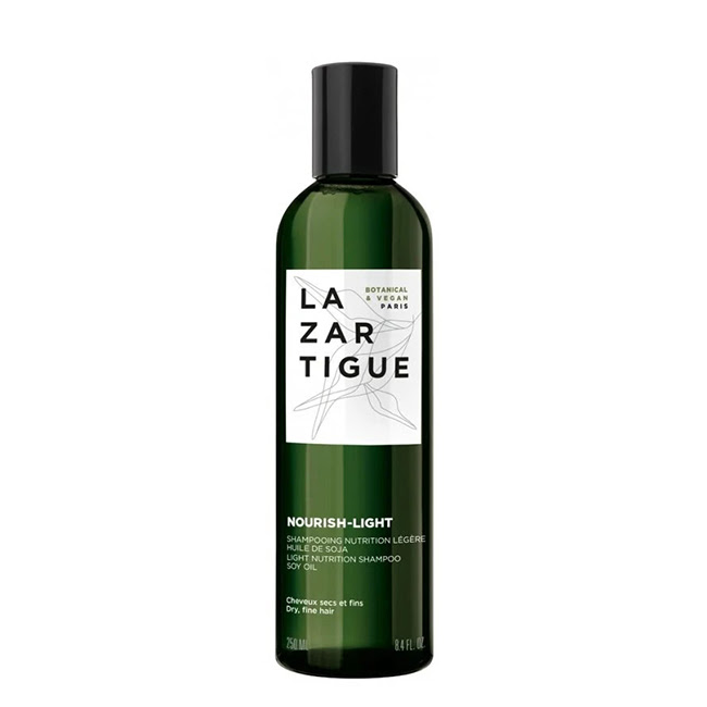 LazartigueNourishLightShampoo250ml Bottle of Lazartigue Nourish Light Shampoo by Lazartigue, a shampoo indicated for nourishing dry, fine hair.