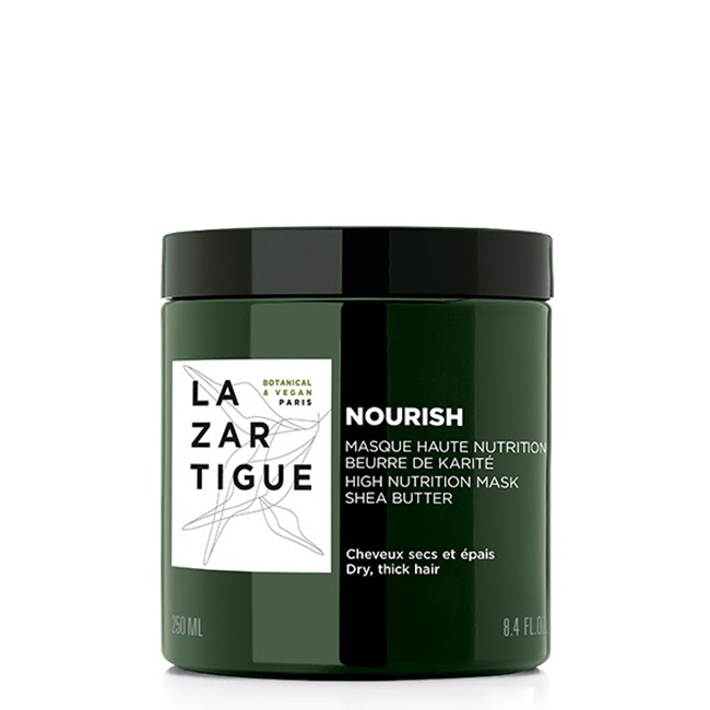 LazartigueNourishMask250ml Jar of Lazartigue Nourish Mask by Lazartigue, a hair mask indicated for moisturizing dry and thick hair.