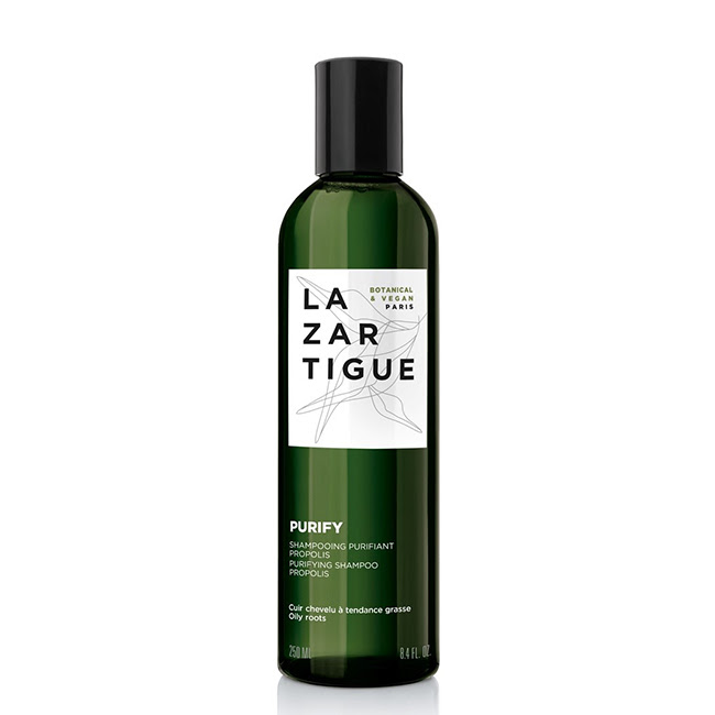 LazartiguePurifyShampoo250ml Bottle of Lazartigue Purify Shampoo by Lazartigue, a shampoo indicated for cleansing and eliminating excess oil from the scalp.
