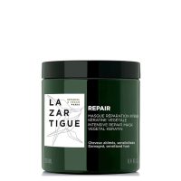 Jar  of  Lazartigue  Repair  Mask  by  Lazartigue,  a  hair  mask  indicated  for  restoring  vitality  to  damaged  hair.
