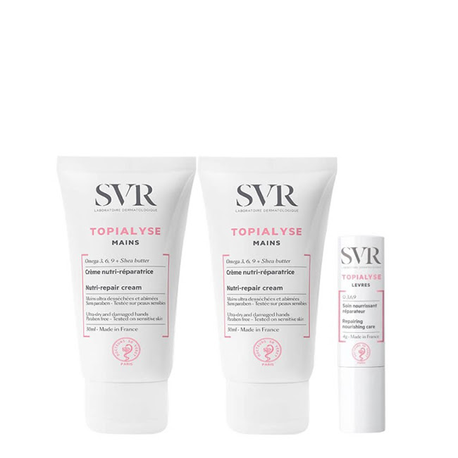 SVRTopialyseHandsandLipsSet SVR Topialyse Hands and Lips Set