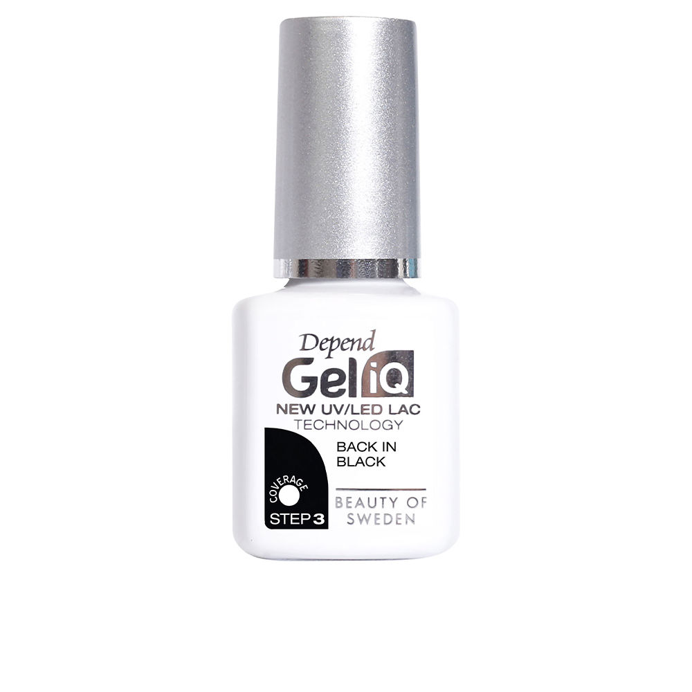 BeterGeliQNailPolishColorBackInBlack5ml Beter Gel iQ Nail Polish Color Back In Black 5ml