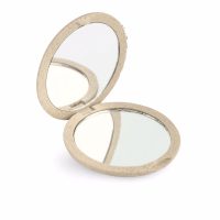Beter Natural Fiber Mirror Double Compact 4X Color Beige