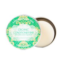 Product  container  of  Biocosme  Bio  Solid  Avocado  Hair  Conditioner  Bar  by  Biocosme,  a  solid  bar  indicated  for  hydrating  and  detangling  hair.