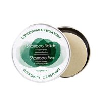 Product  container  of  Biocosme  Bio  Solid  Shampoo  Bar  by  Biocosme,  a  solid  shampoo  indicated  for  hair  hydration  and  nourishment.