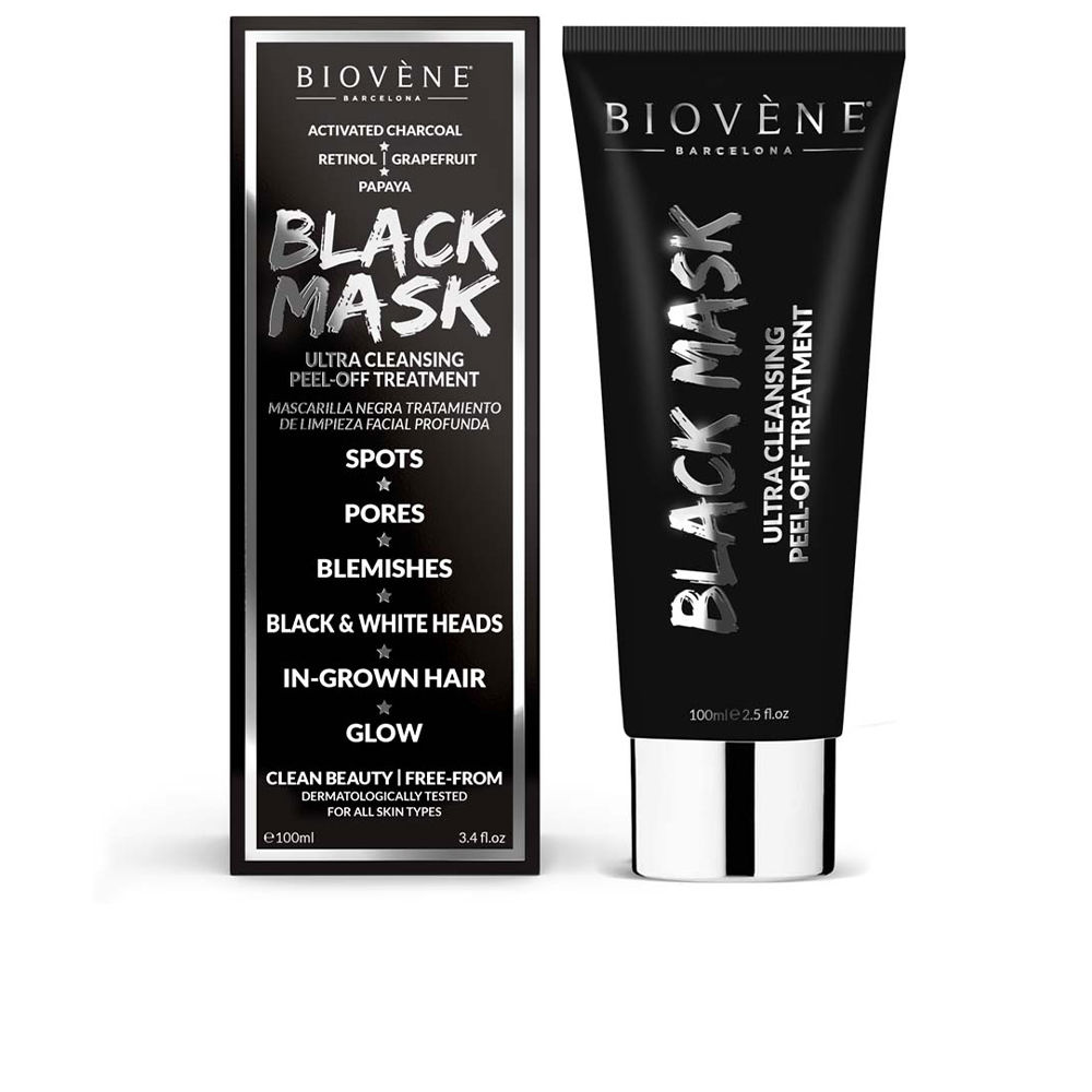 BiovèneBlackMaskUltraCleansingPeel-OffTreatment100ml Biovène Black Mask Ultra Cleansing Peel-Off Treatment 100ml
