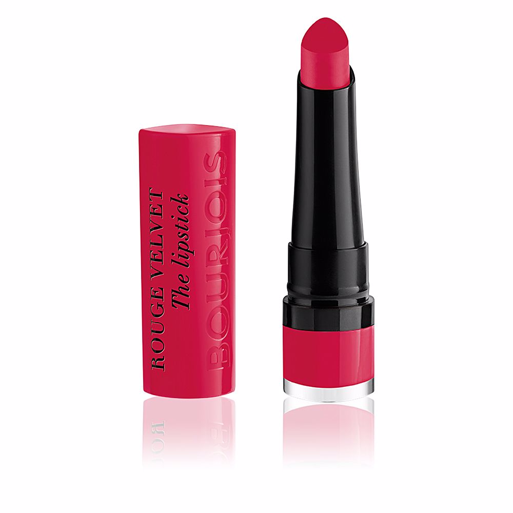 BourjoisRougeVelvetTheLipstickColor09FuchsiaBotte Bourjois Rouge Velvet The Lipstick Color 09 Fuchsia Botté - Image 1